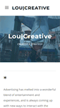 Mobile Screenshot of loucreative.com